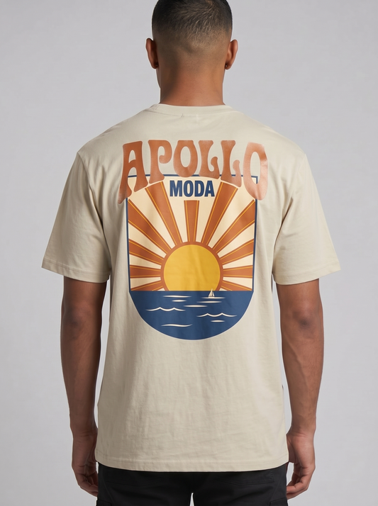 Horizon Oversized Heavyweight Graphic Tee