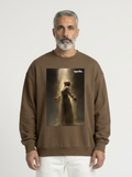 'Connect With The Light' Oversized Sweatshirt