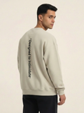 Sweat-shirt oversize « Conçu pour intimider »