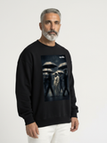 Sweat-shirt oversize « Ancré dans la conscience »