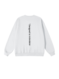 Sweat-shirt oversize « Conçu pour intimider »