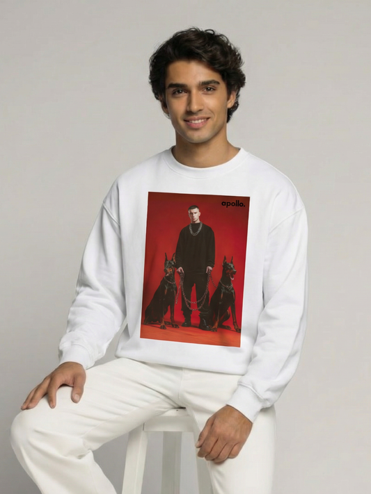 Sudadera extragrande «Poder bajo control»