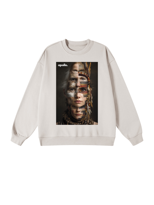 Unisex Oversized Cotton Apollo Sweatshirt