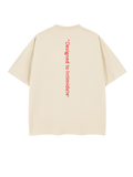T-shirt oversize « Conçu pour intimider »