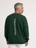 Sudadera extragrande «Diseñada para intimidar»