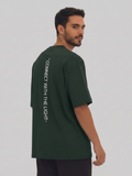 T-shirt oversize « Connectez-vous à la lumière »