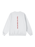 Sweat-shirt oversize « Affronte le tigre qui est en toi »