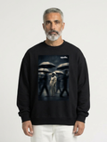 Sweat-shirt oversize « Ancré dans la conscience »