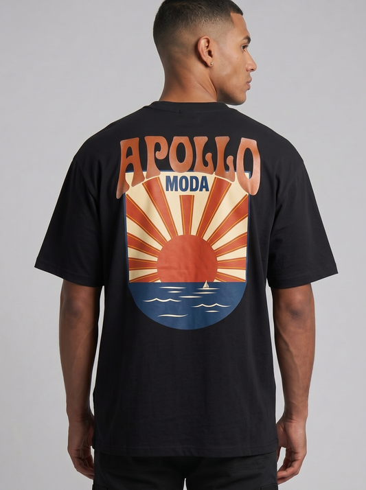 Horizon Oversized Heavyweight Graphic Tee