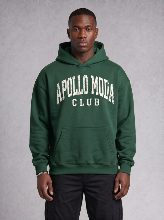 Sudadera con capucha oversize pesada Club Collegiate