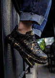 Hand-Painted Customized Sneakers for Men by Apollo Moda | Stardust Pulse
