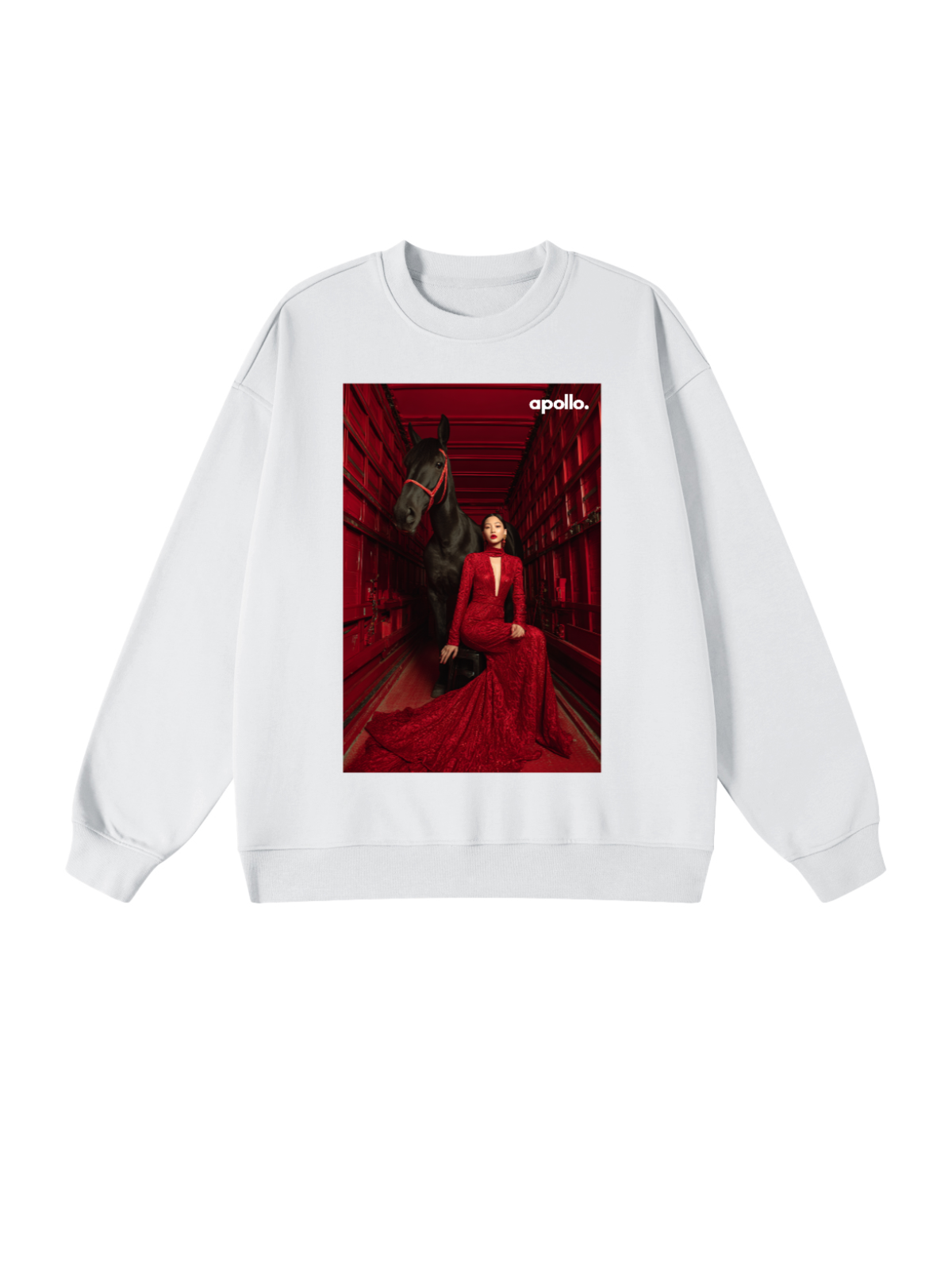 Sweat-shirt oversize « Conçu pour intimider »