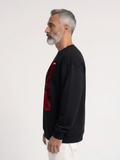Sweat-shirt oversize « Conçu pour intimider »