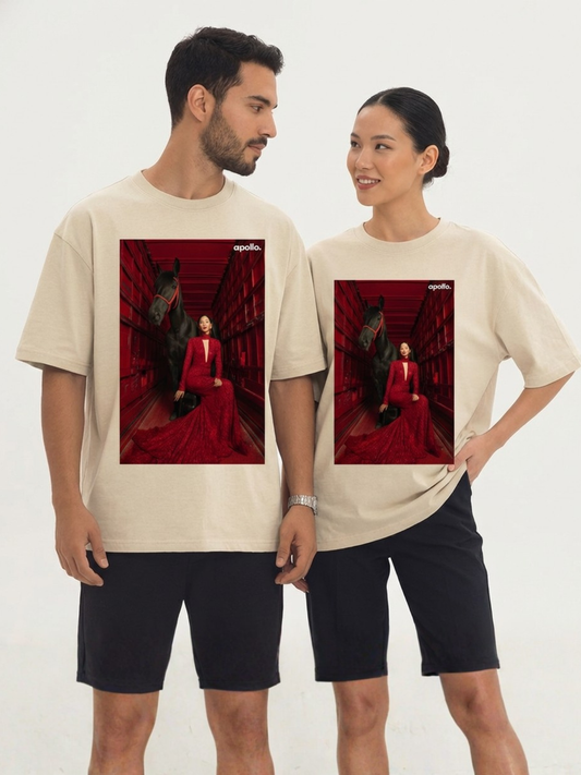 Unisex Apollo Oversized Cotton T-shirt