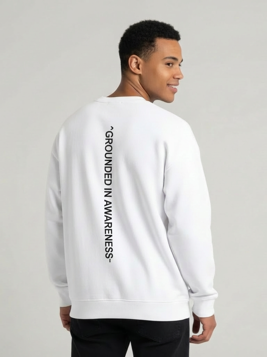 Sweat-shirt oversize Grounded in Awareness