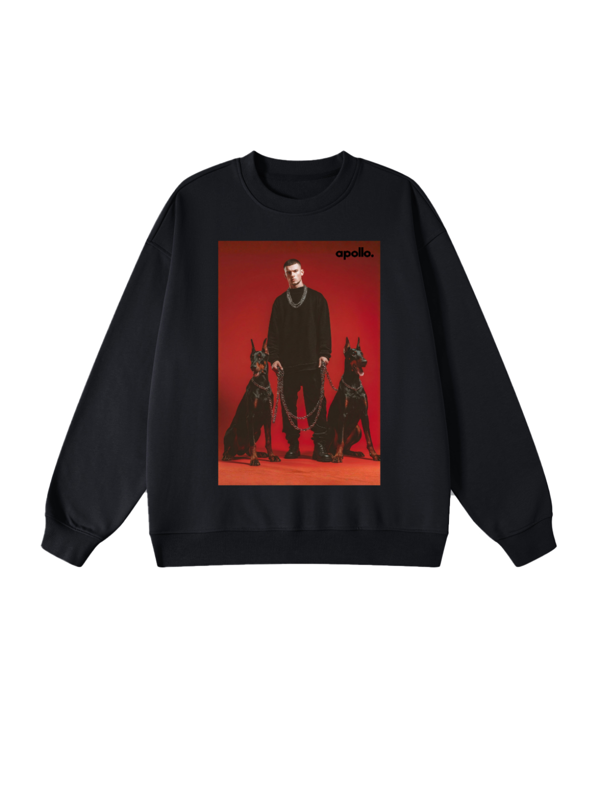 Sudadera extragrande «Poder bajo control»