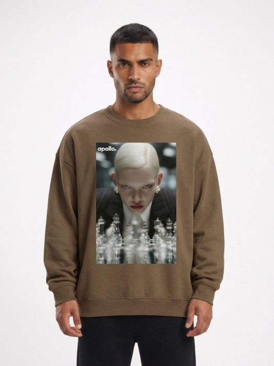 Sweat-shirt oversize « Faites votre choix »