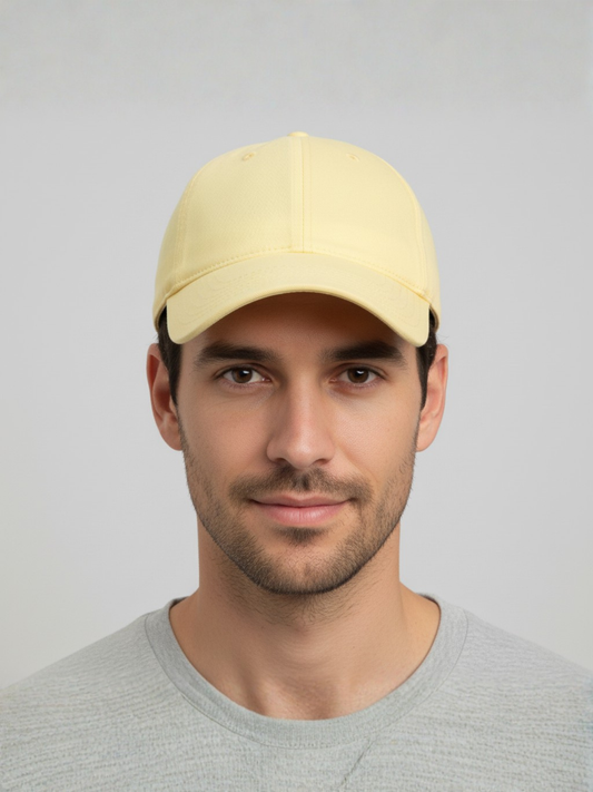 Cotton Twill Hat Soft Lemon