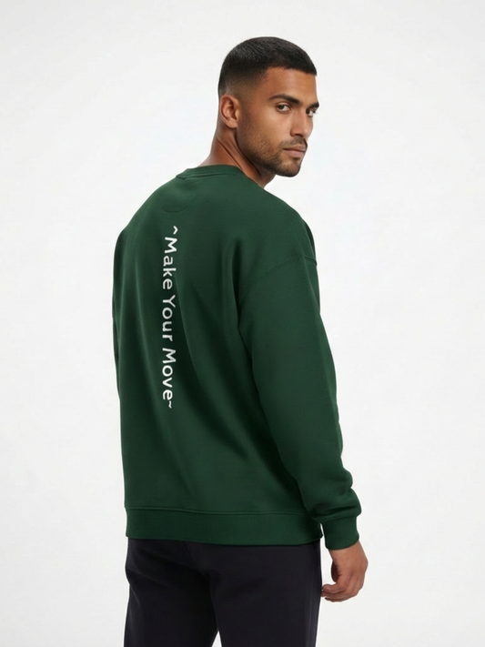 Sweat-shirt oversize « Faites votre choix »