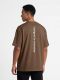 T-shirt oversize « Conçu pour intimider »