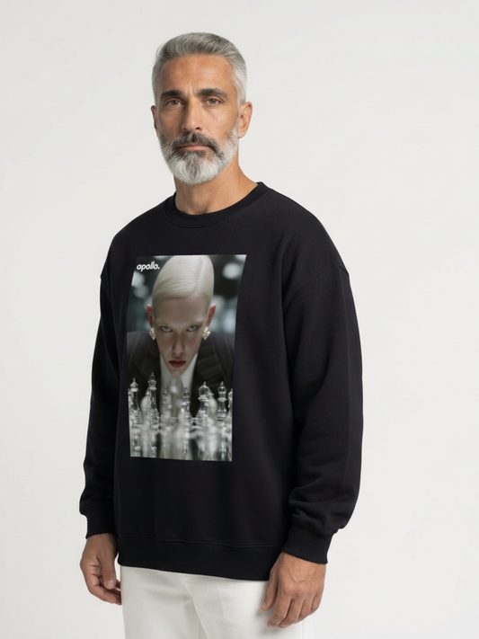 Sweat-shirt oversize « Faites votre choix »