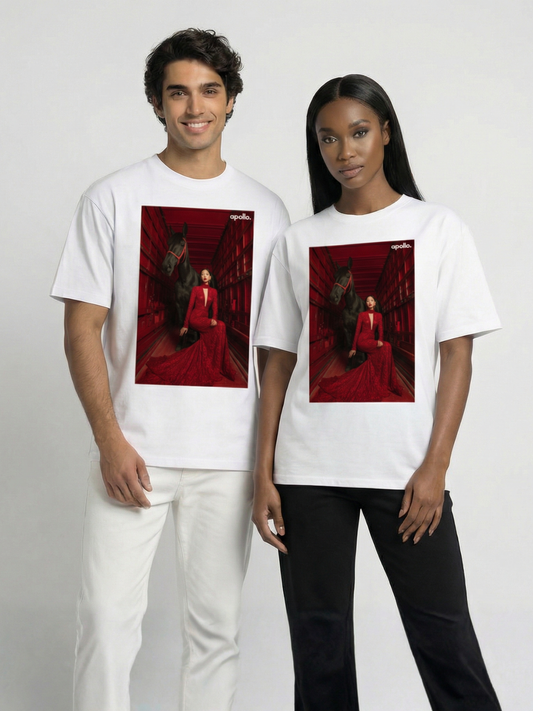 Unisex Apollo Oversized Cotton T-Shirt