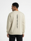 'Connect With The Light' Oversized Sweatshirt