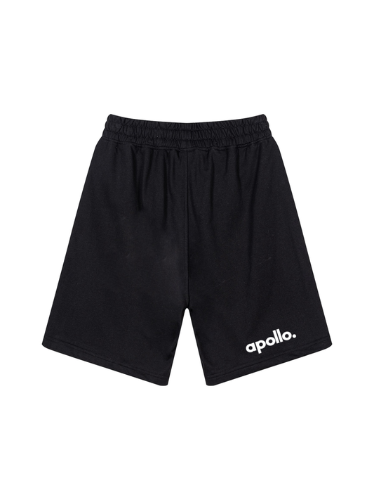 Apollo Black Casual Sweat Shorts