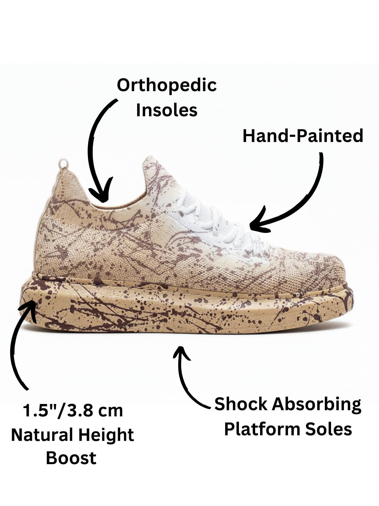 Torino Light Brown Peak pour homme