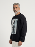 Sweat-shirt oversize « Je te tiens, chérie »