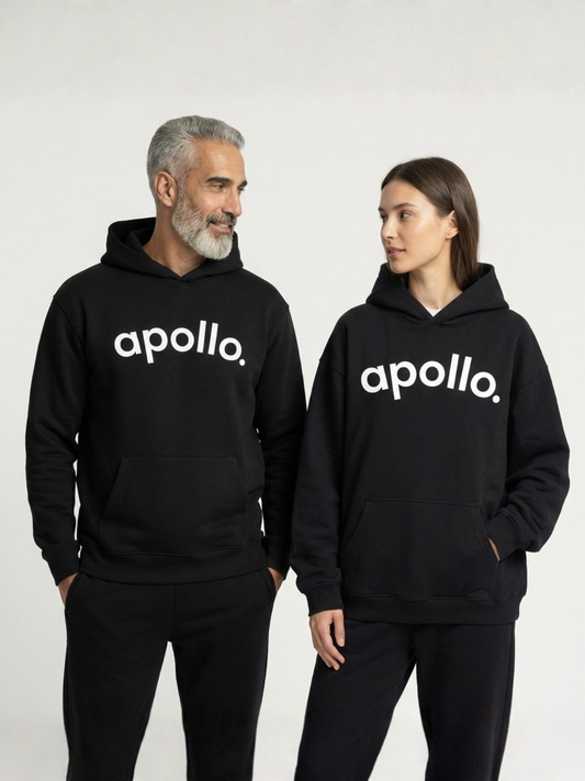 Unisex Apollo Looped Oversized Cotton Hoodie
