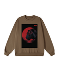 'Face The Tiger Within' Oversized Sweatshirt