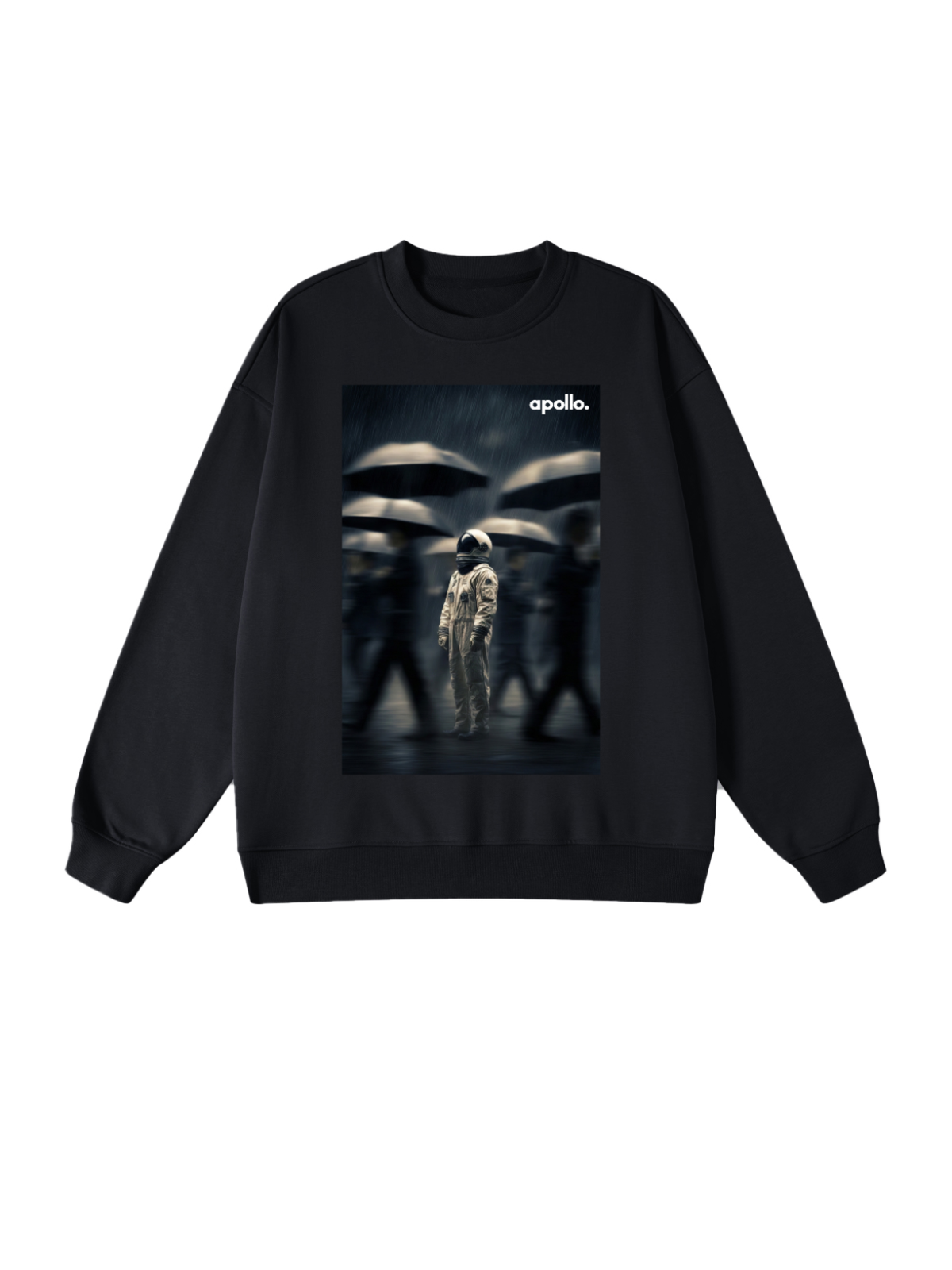 Sweat-shirt oversize « Ancré dans la conscience »