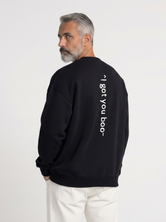 'I Got You Boo' Oversized Sweatshirt