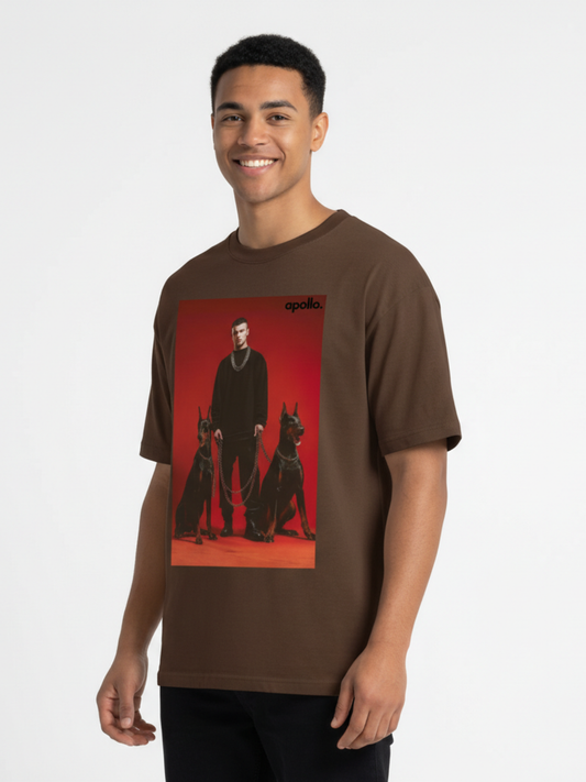 Unisex Apollo Oversized Cotton T-shirt
