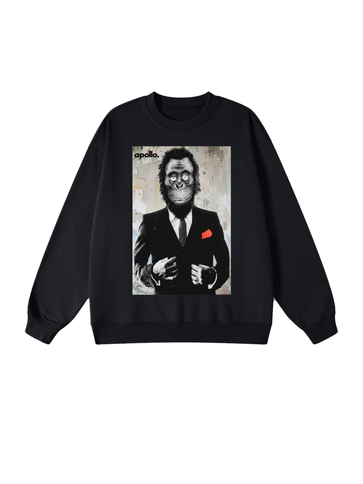 'Monkey Business Only' Oversized Sweatshirt