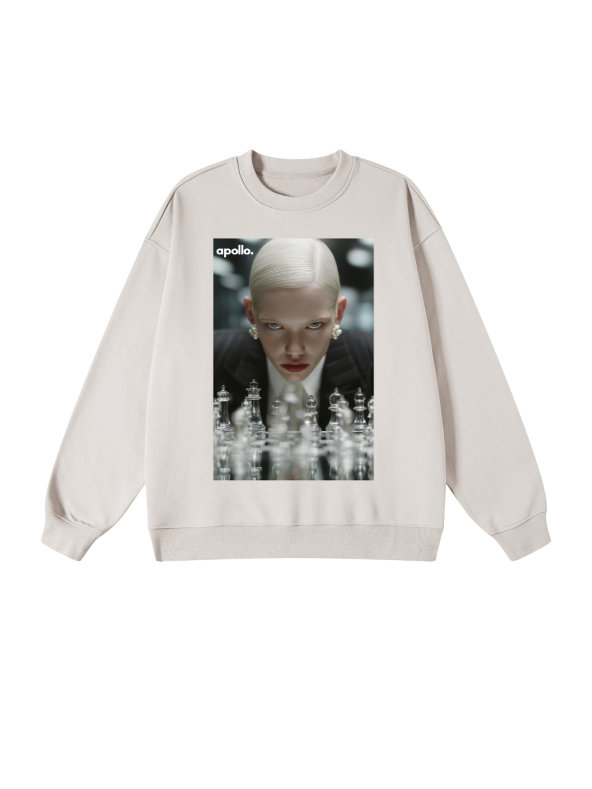 Sudadera de algodón extragrande 'Make Your Move'