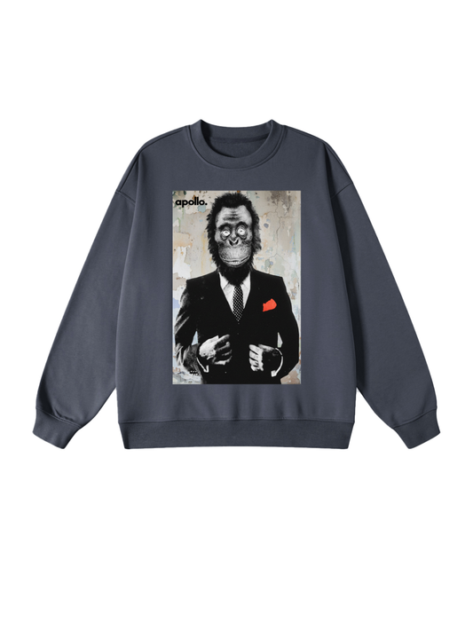 Unisex Oversized Cotton Apollo Sweatshirt