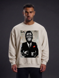 'Monkey Business Only' Oversized Sweatshirt
