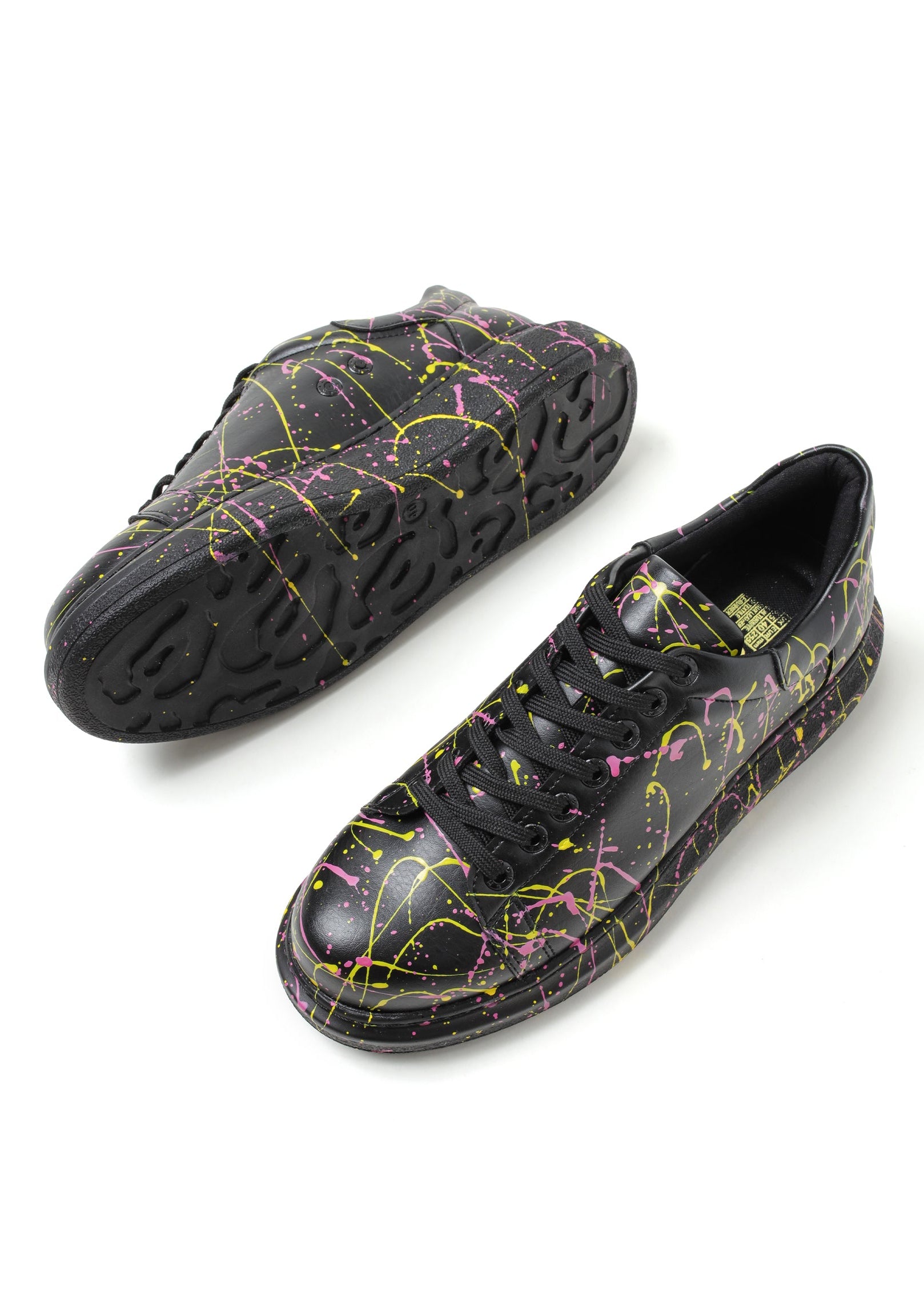 Hand-Painted Customized Sneakers for Women by Apollo Moda | Stardust Rhythm