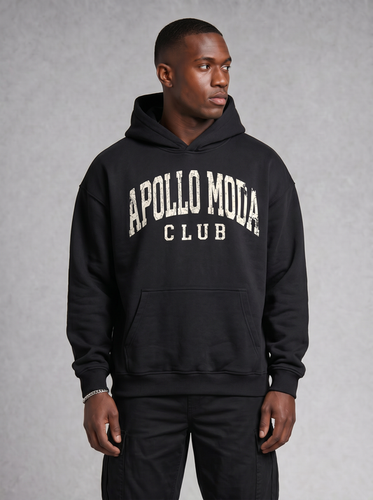 Sudadera con capucha oversize pesada Club Collegiate