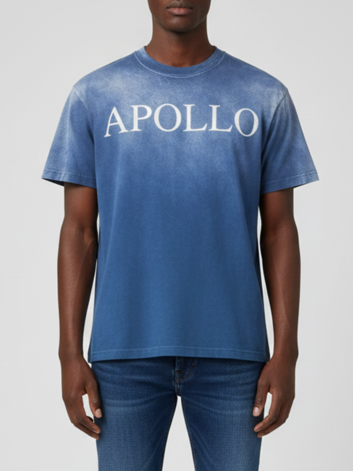 T-shirt à délavage dégradé Apollo