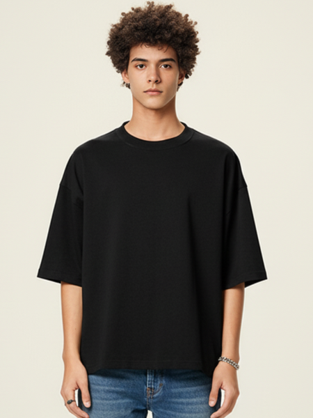 Camiseta corta boxy Aero