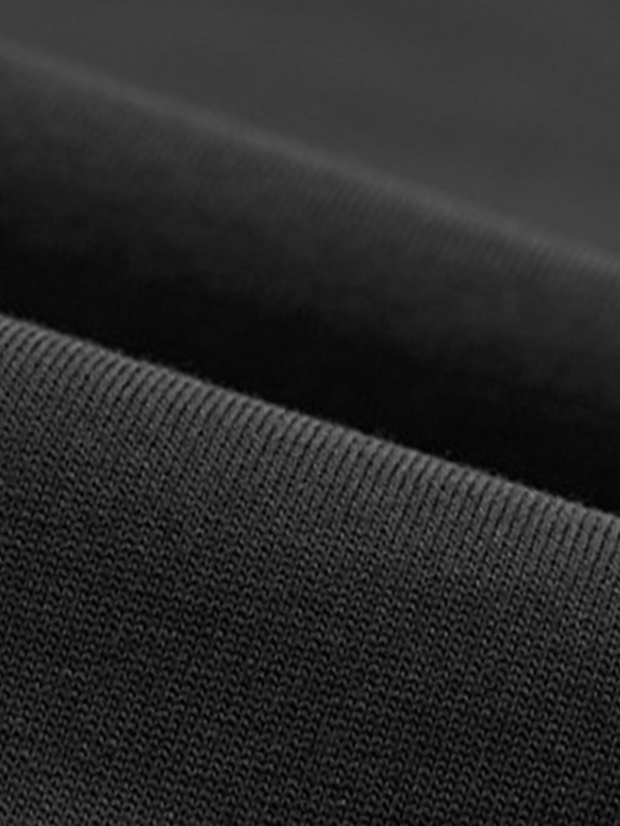 Close-up of black fabric texture