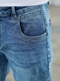 Men's Stretchy Simple Daily Wear Jeans