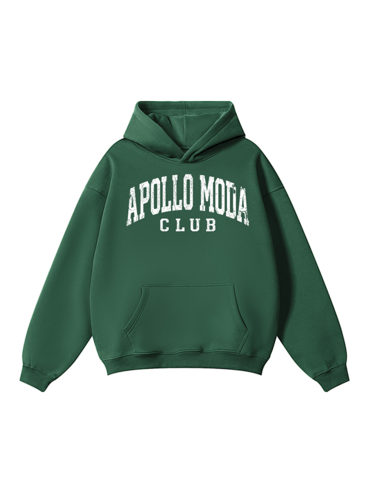 Sweat à capuche oversize lourd Club Collegiate