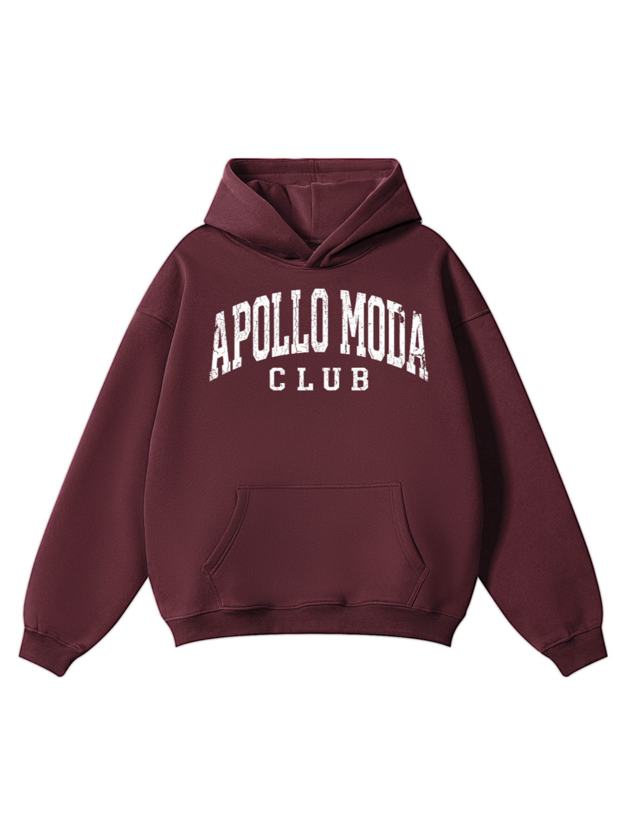 Sweat à capuche oversize lourd Club Collegiate