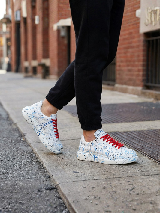 Women's Porto Sky Blue (Red Laces)