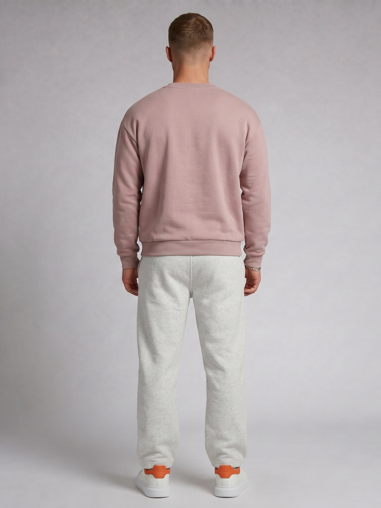Sweat-shirt col rond oversize Club Collegiate