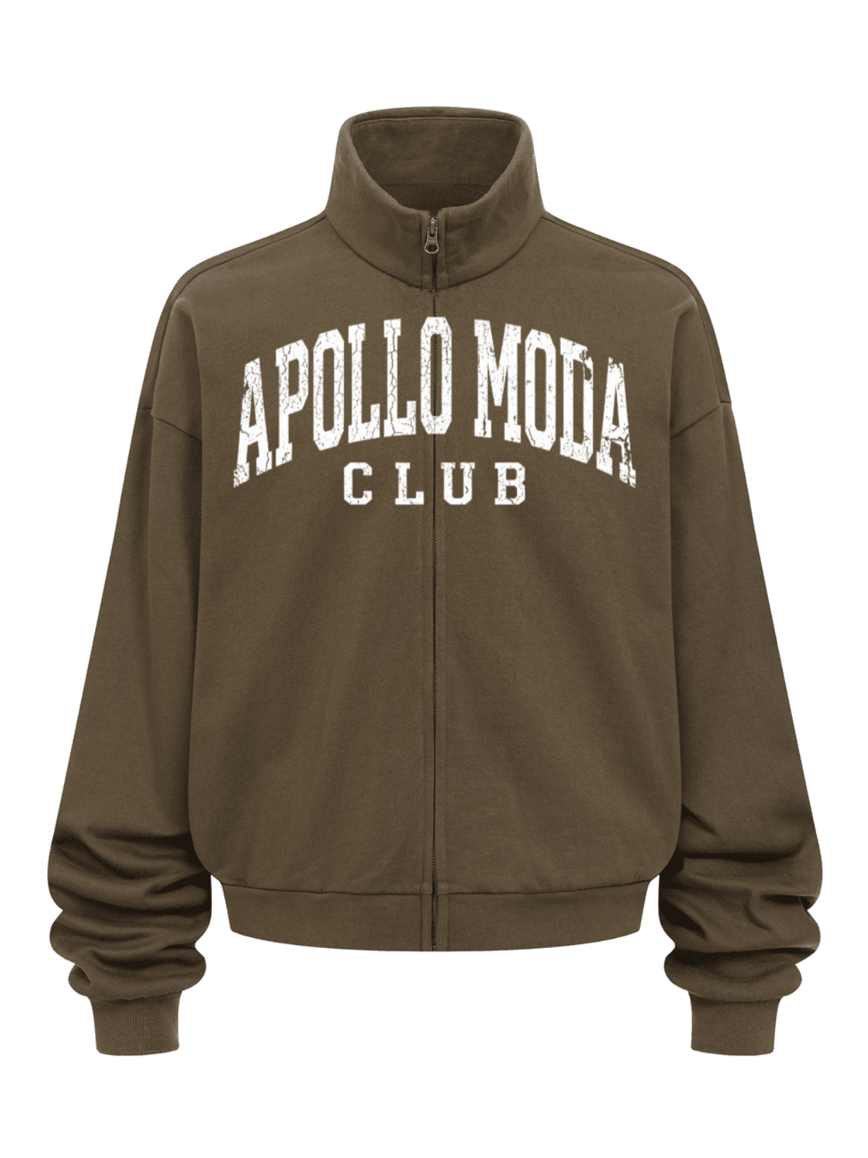 Sweat zippé intégral oversize Club Collegiate